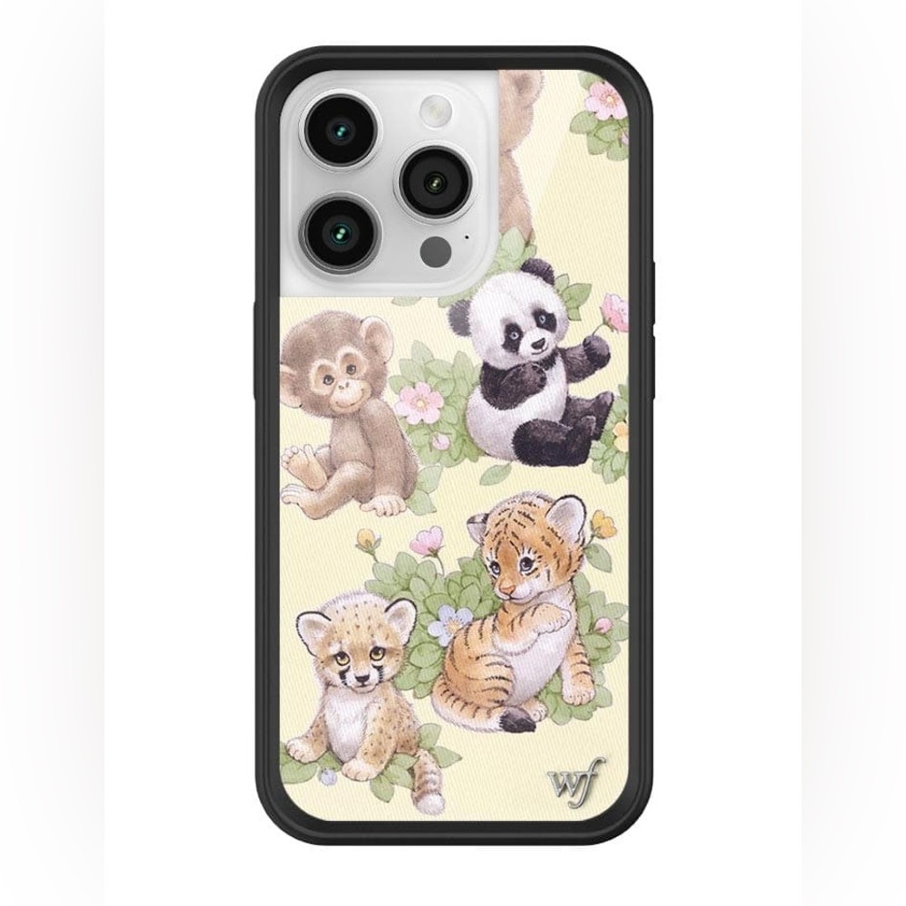 Safari Babies Wildflower Iphone 14 pro case